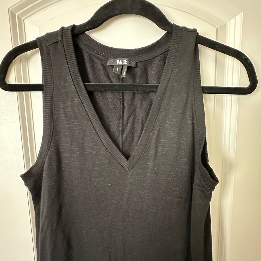 Paige Elegant Black Sleeveless Dress, size S - Picture 2 of 2